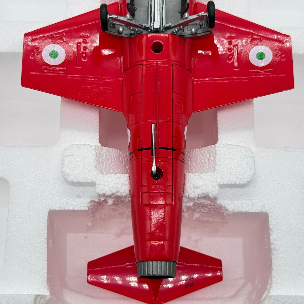 Franklin Mint 98124 1:48 Lockheed F-104G Starfighter Aeronautica Militare 4-27 Ferrari Red Special Scheme - Franklin Mint