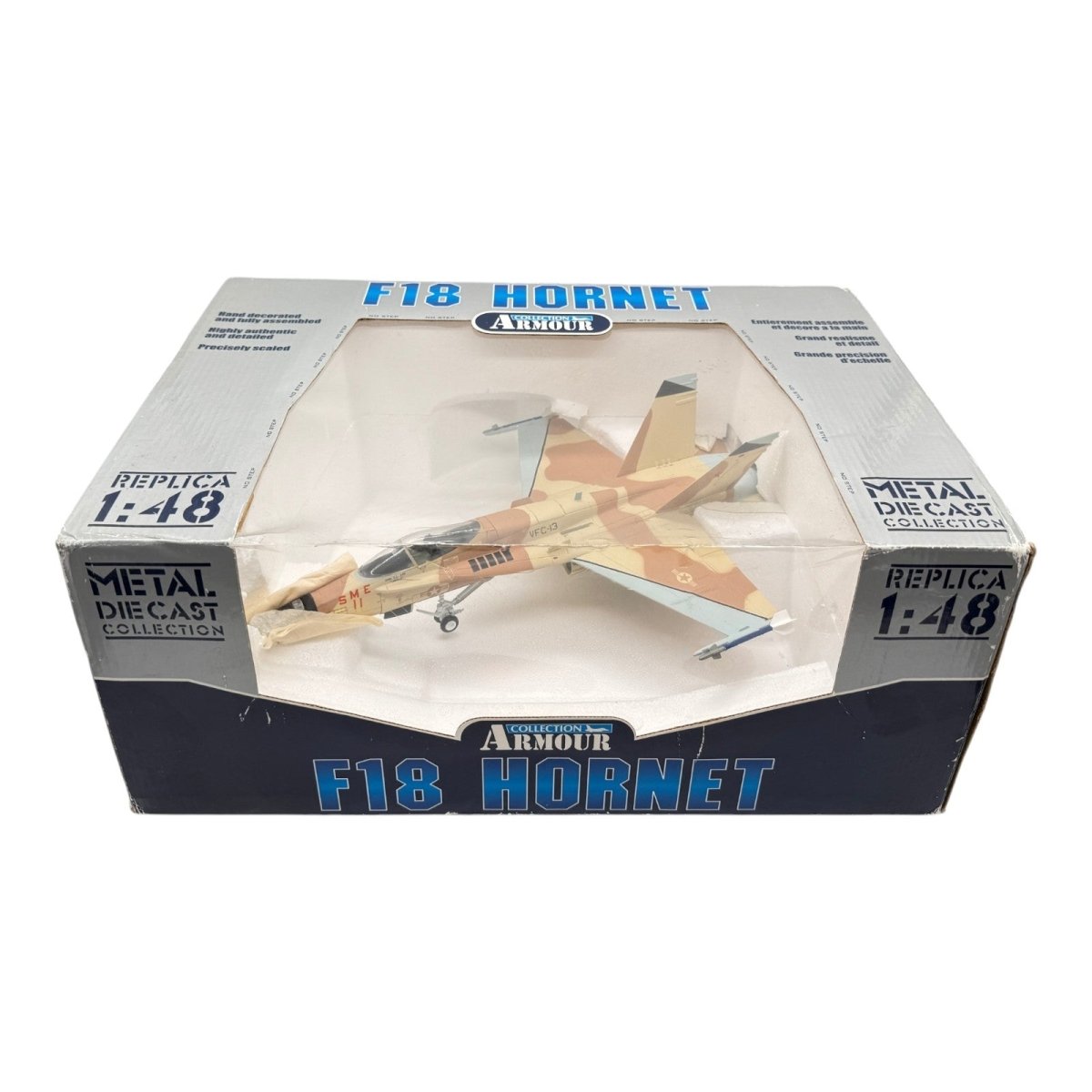 Franklin Mint Armour 98105 1:48 F/A-18 Hornet US Navy Top Gun Aggressor - Franklin Mint