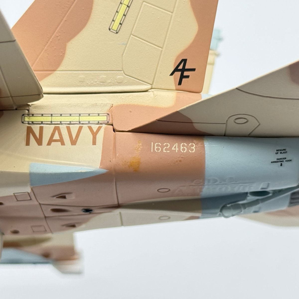 Franklin Mint Armour 98105 1:48 F/A-18 Hornet US Navy Top Gun Aggressor - Franklin Mint