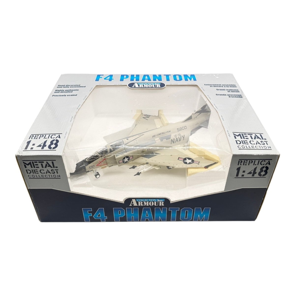 Franklin Mint B11B553 1:48 F-4 Phantom USN VF-96 Fighting Falcons *ISSUES* - Franklin Mint