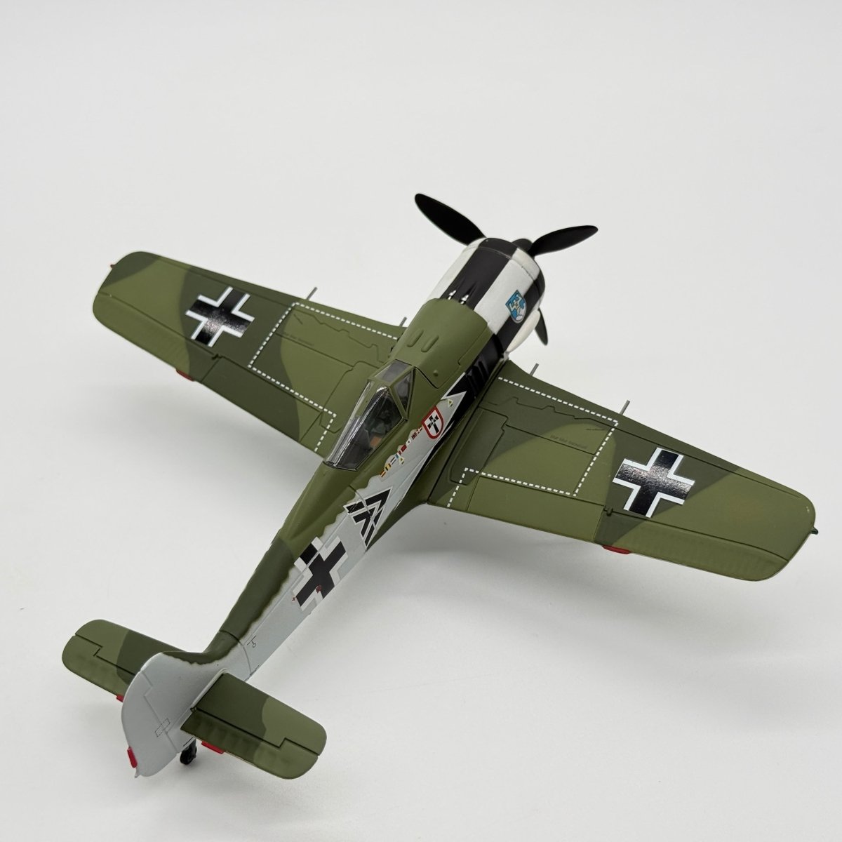 Franklin Mint B11B586 1:48 Focke-Wulf Fw 190A-4 Fritz Losigkeit I./JG 1 Deelen Holland 1943 - Franklin Mint