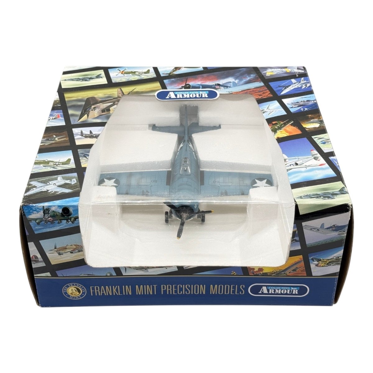 Franklin Mint B11F013 1:48 Grumman F4F-4 Wildcat White 50 Joe Foss USMC VMF-121 Guadalcanal 1942 - Franklin Mint