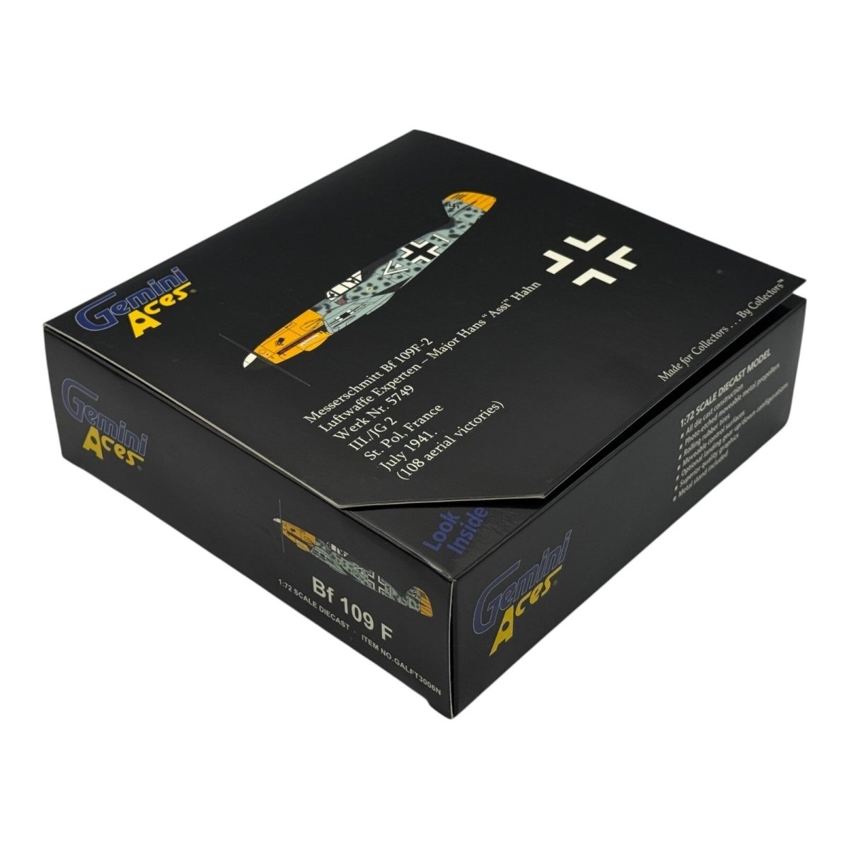 Gemini Aces 1:72 Messerschmitt Bf 109F - 2 Luftwaffe Experten July 1941 GALFT3006N - Gemini Aces