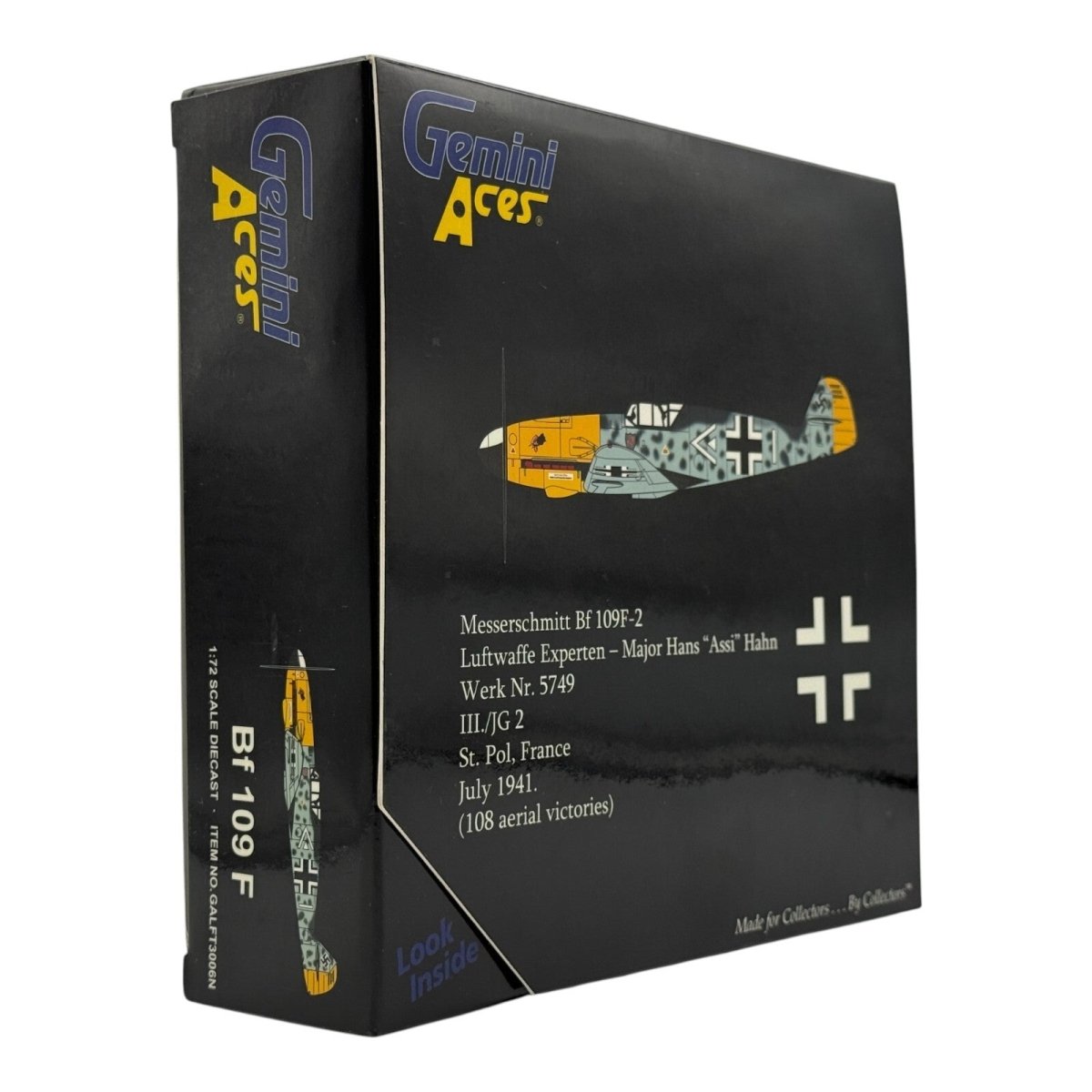 Gemini Aces 1:72 Messerschmitt Bf 109F - 2 Luftwaffe Experten July 1941 GALFT3006N - Gemini Aces