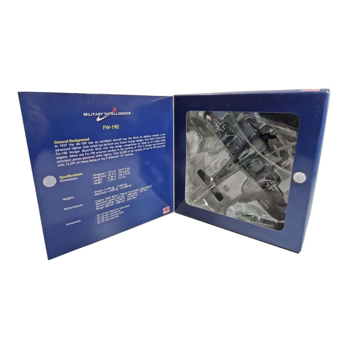 Hobby Master 1:48 FW - 190 F8/R3 Mk103 30mm Luftwaffe Tank Buster HA7406 - Hobby Master