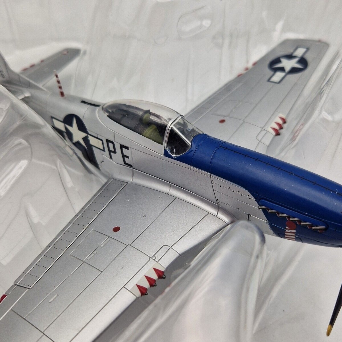 Hobby Master 1:48 HA7710 P - 51D Mustang USAF "Cripes A'Mighty" Maj George Preddy - 