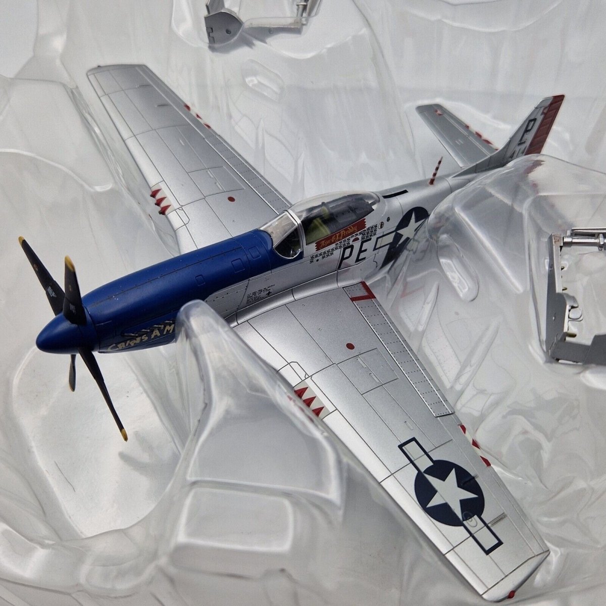 Hobby Master 1:48 HA7710 P - 51D Mustang USAF "Cripes A'Mighty" Maj George Preddy - 