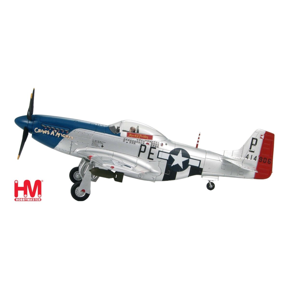 Hobby Master 1:48 P - 51D Mustang USAF "Cripes A'Mighty" Maj George Preddy HA7710 - Hobby Master