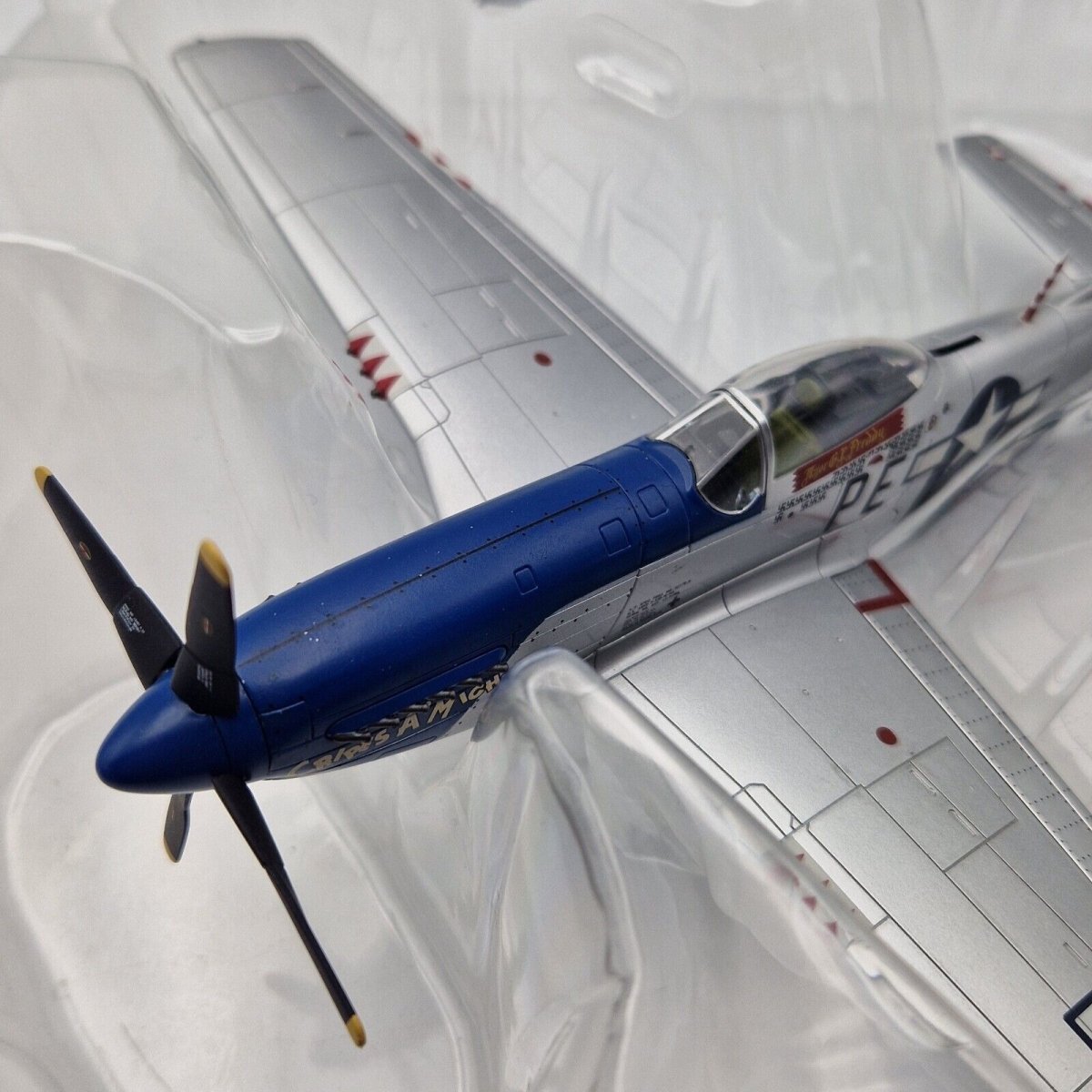 Hobby Master 1:48 HA7710 P - 51D Mustang USAF "Cripes A'Mighty" Maj George Preddy - 