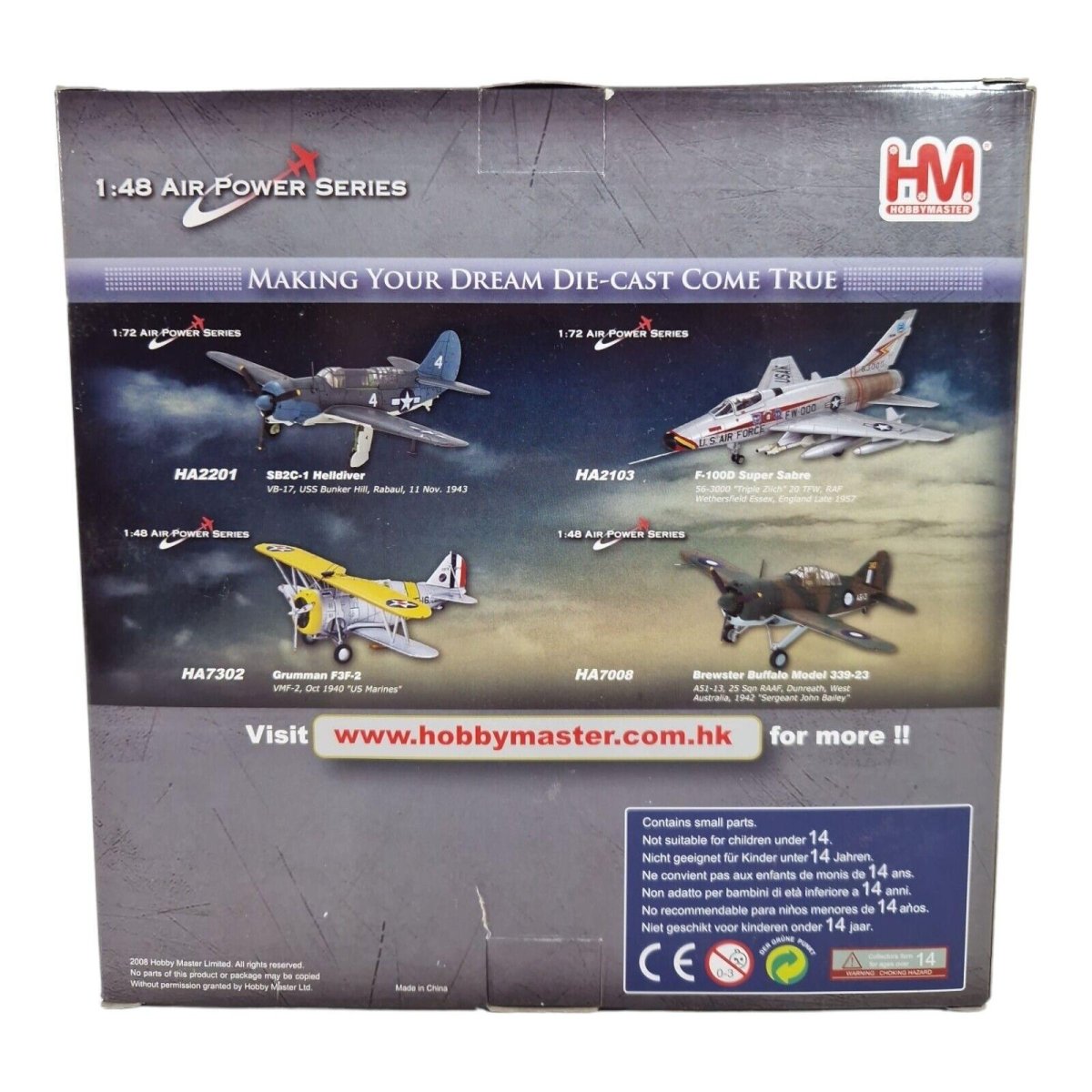 Hobby Master 1:48 Supermarine Spitfire XIV MV293 Limited Edition HA7107 - Hobby Master