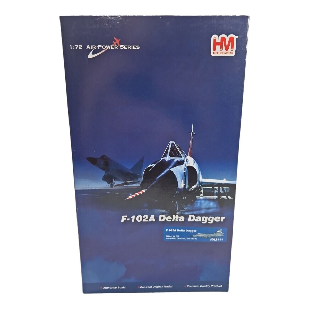 Hobby Master 1:72 Convair F - 102A Delta Dagger USAF 16th FIS, Naha AFB HA3111 - Hobby Master