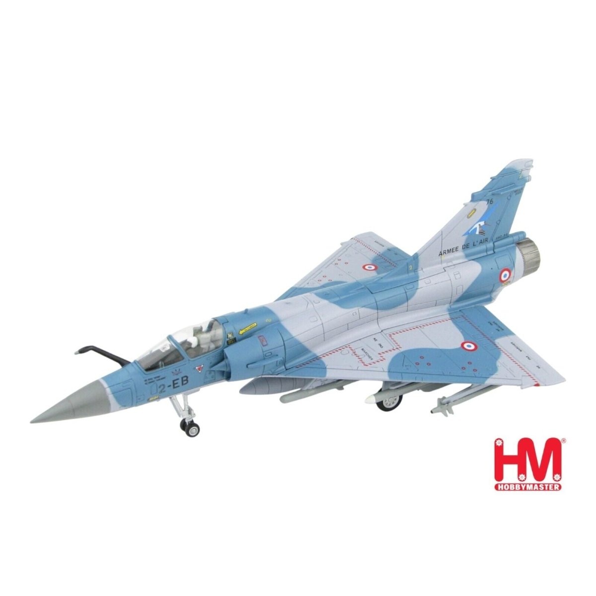 Hobby Master 1:72 Dassault Mirage 2000 - 5F, French AF, Cigognes Dijon France, HA1614 - Hobby Master