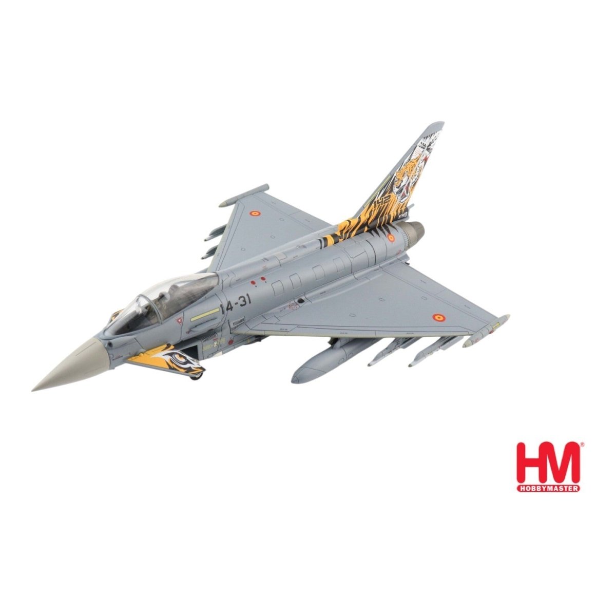 Hobby Master 1:72 Eurofighter Typhoon Spanish Airforce, NATO Tiger Meet, HA6618 - Hobby Master