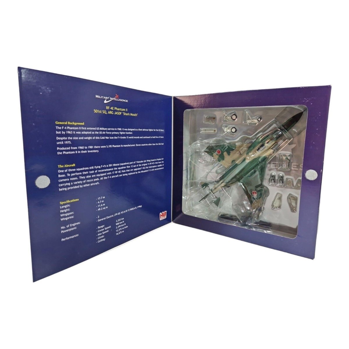 Hobby Master 1:72 McDonnell - Douglas RF - 4E Phantom II JASDF 50 Hikotai 57 HA1950 - Hobby Master