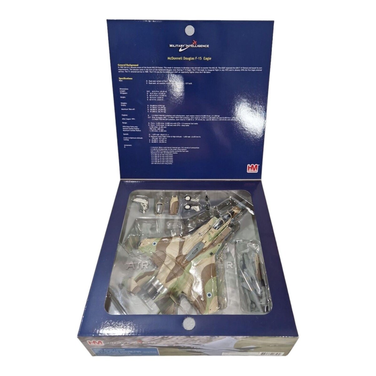 Hobby Master 1:72 F - 15I Ra'am Eagle IDF The Hammer Sqn (No 269) HA4502 - Hobby Master