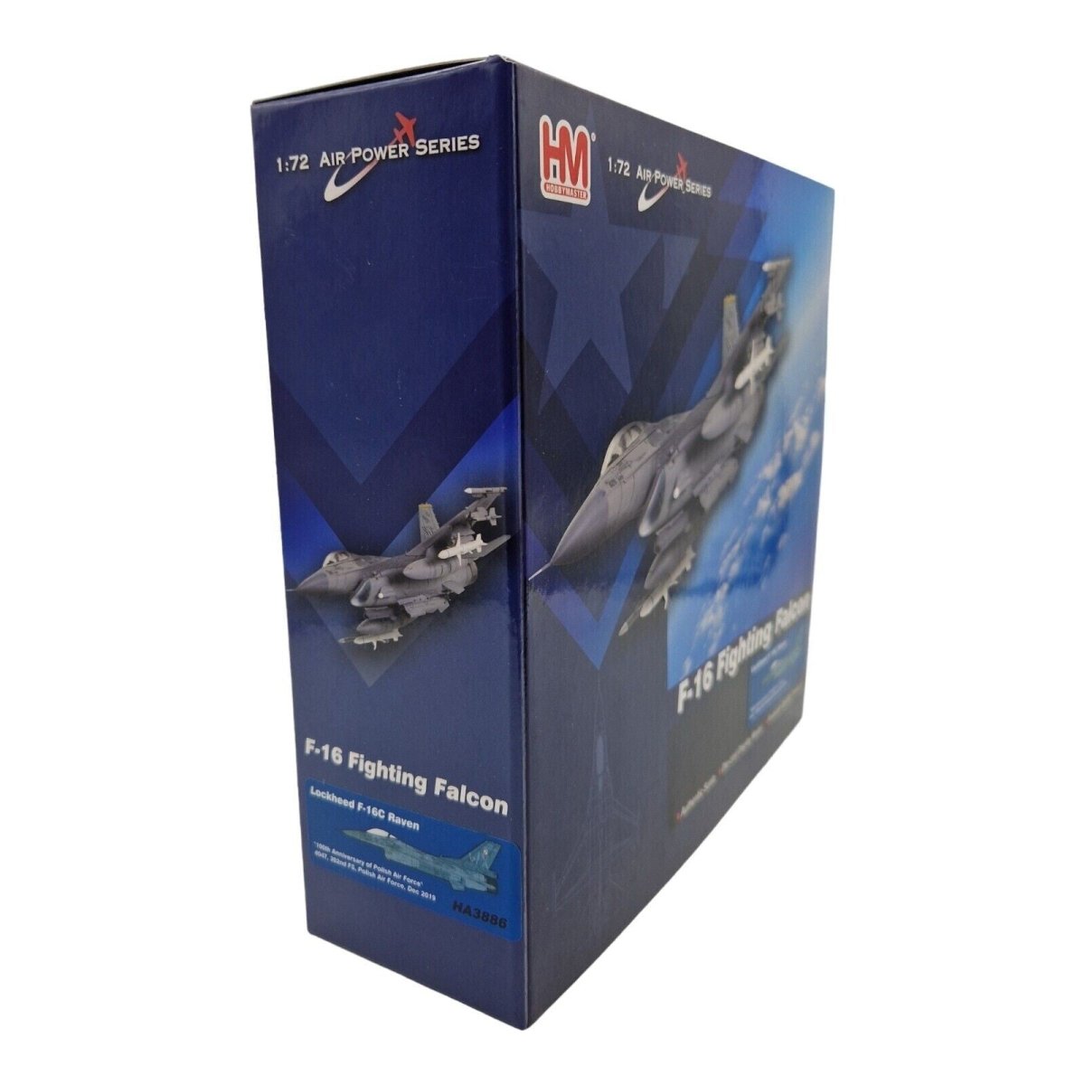 Hobby Master 1:72 Lockheed F - 16C Raven, 100TH Anniversary, Polish Air Force HA3886 - Hobby Master