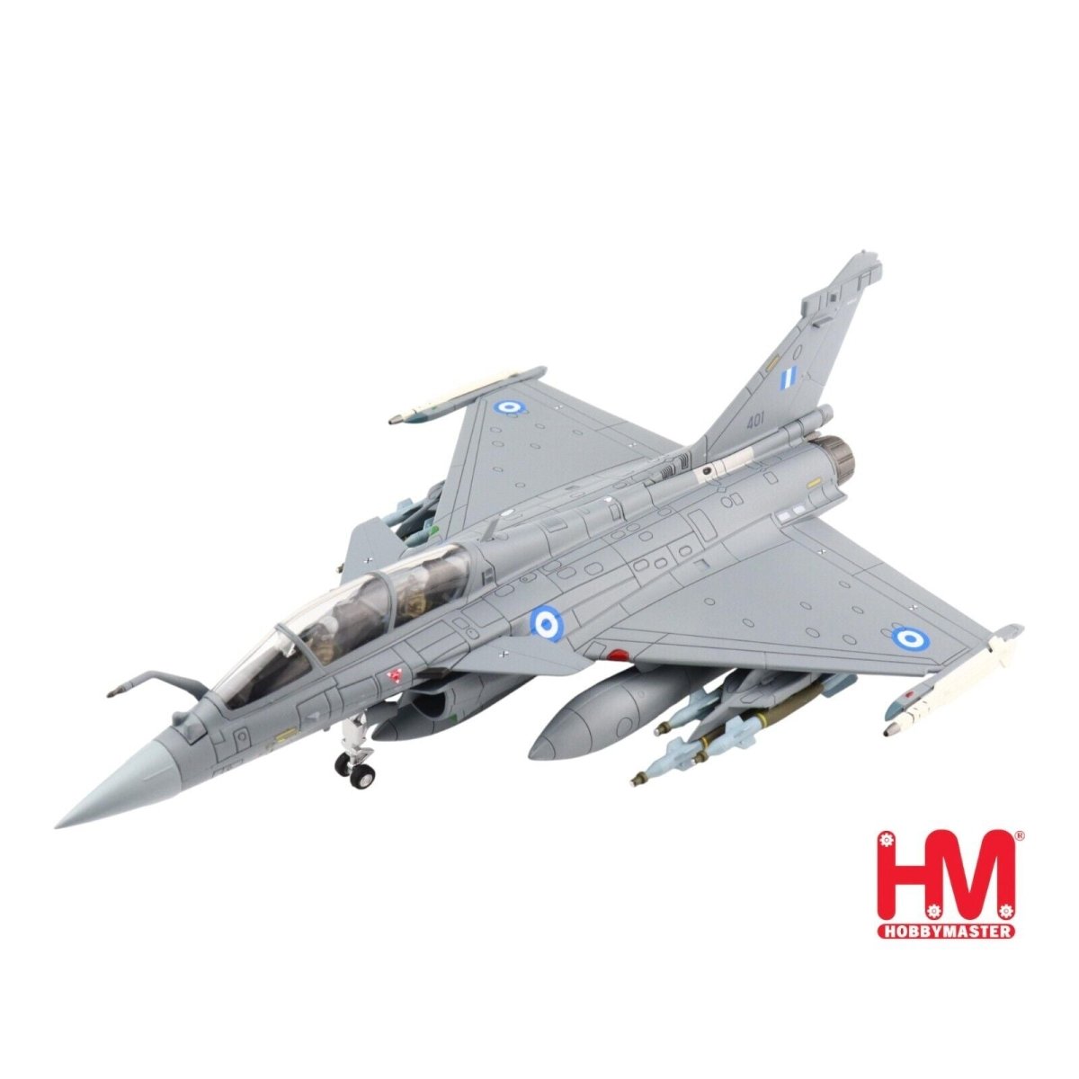 Hobby Master 1:72 Rafale DG Multirole Fighter 401, 332 Mira, Hellenic AF HA9603 - Hobby Master
