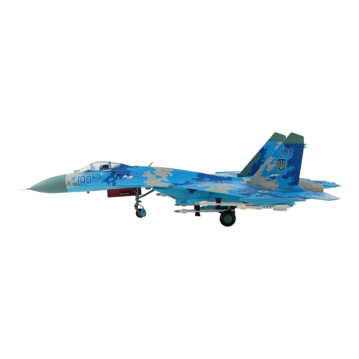 Hobby Master 1:72 SU - 27 Flanker B Serial 100, Ukrainian Air Force Model HA6010 - Hobby Master