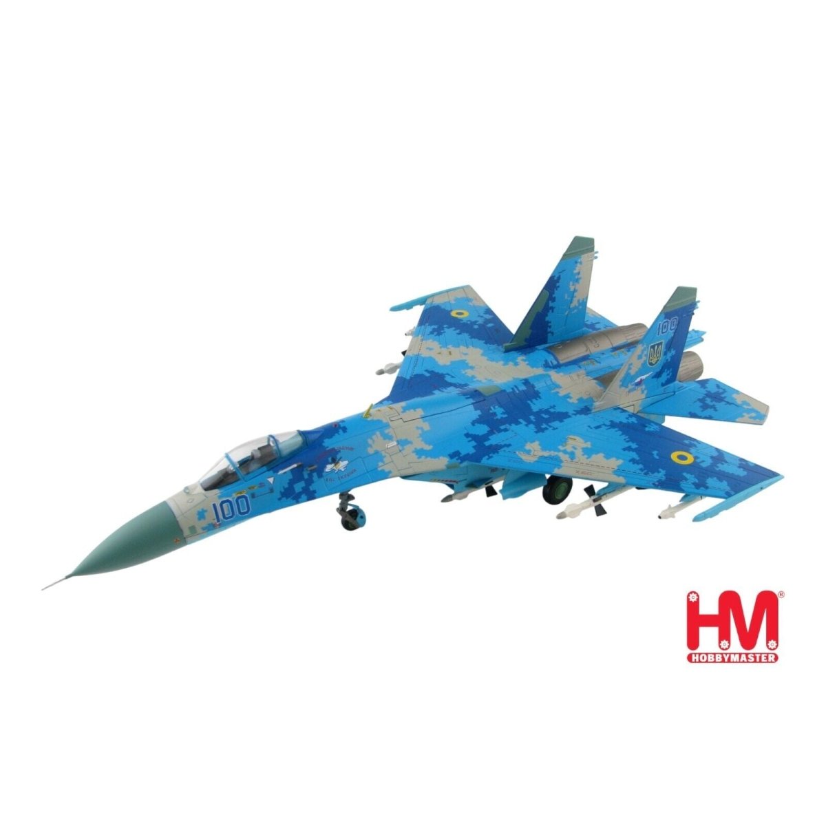Hobby Master 1:72 SU - 27 Flanker B Serial 100, Ukrainian Air Force Model HA6010 - Hobby Master
