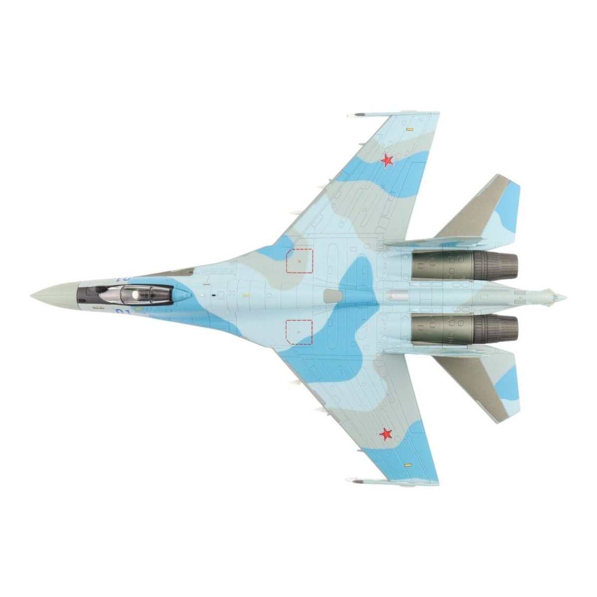 Hobby Master 1:72 Sukhoi Su - 35 Flanker E "Aggressors" Blue 01 Model HA5713b - Hobby Master