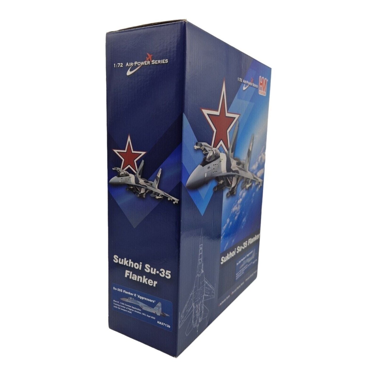 Hobby Master 1:72 Sukhoi Su - 35 Flanker E "Aggressors" Blue 01 Model HA5713b - Hobby Master