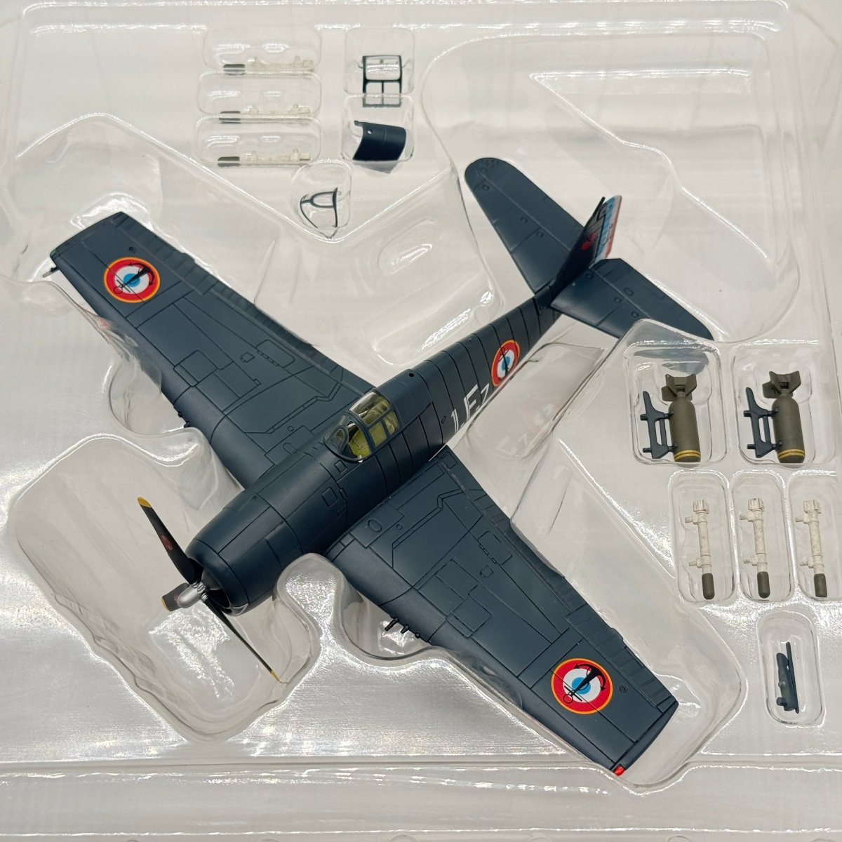 Hobby Master HA1103 1:72 Grumman F6F Hellcat Aeronavale Flotille 1F - Hobby Master