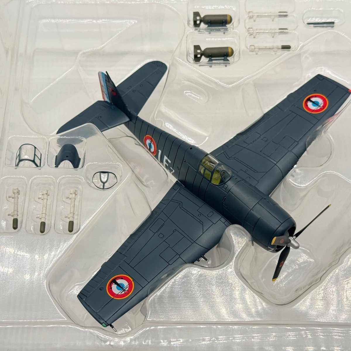 Hobby Master HA1103 1:72 Grumman F6F Hellcat Aeronavale Flotille 1F - Hobby Master