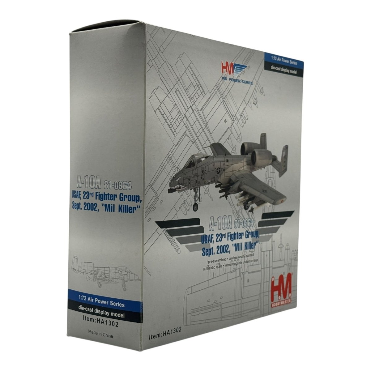 Hobby Master HA1302 1:72 A - 10A Thunderbolt II “Mil Killer” Desert Storm 1991 - Hobby Master