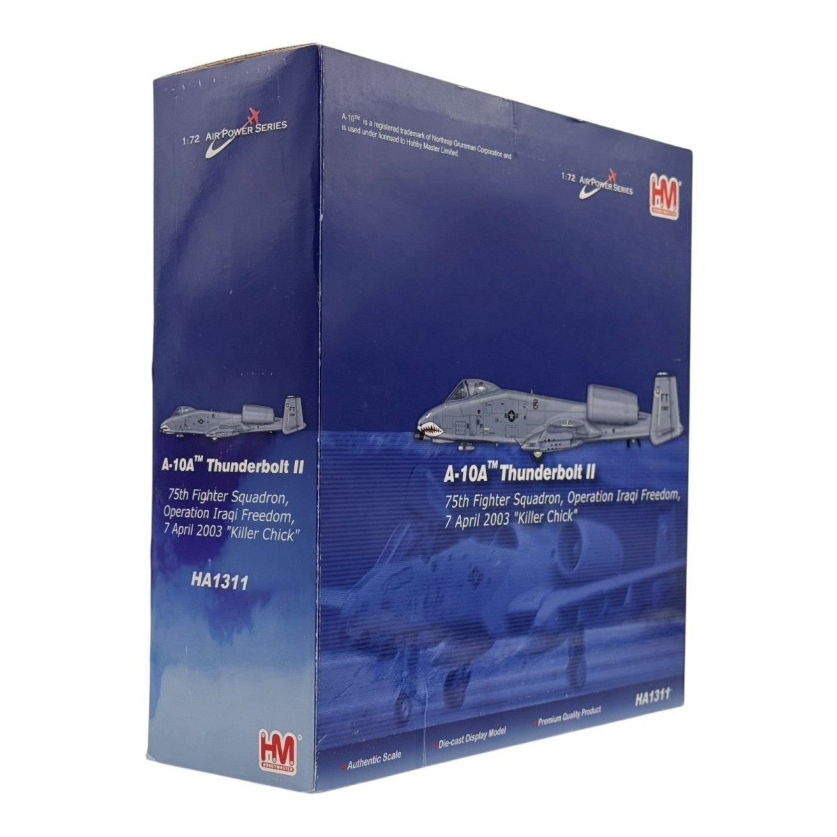 Hobby Master HA1311 1:72 A - 10A Thunderbolt II 75th FS OIF 2003 'Killer Chick' - Hobby Master