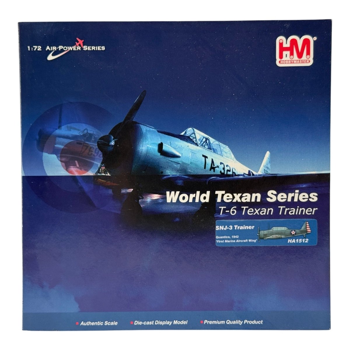 Hobby Master HA1512 1:72 North American SNJ-3 USMC 1st MAW Quantico 1942 - Hobby Master