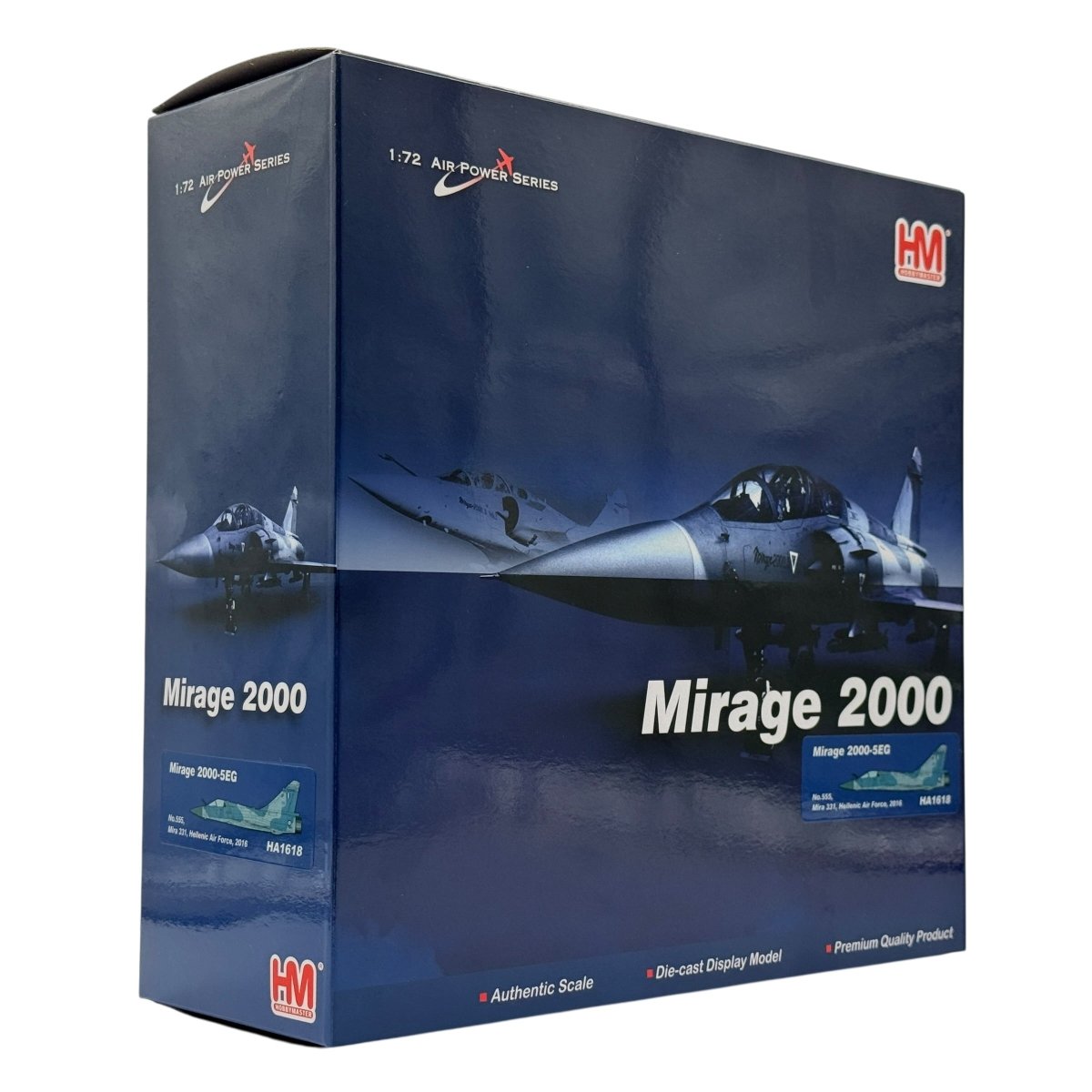 Hobby Master HA1618 1:72 Mirage 2000 - 5EG No.555 Mira 331 Hellenic Air Force 2016 - Hobby Master
