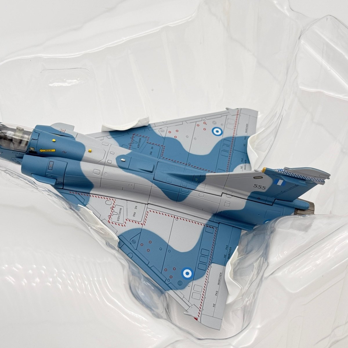 Hobby Master HA1618 1:72 Mirage 2000 - 5EG No.555 Mira 331 Hellenic Air Force 2016 - Hobby Master