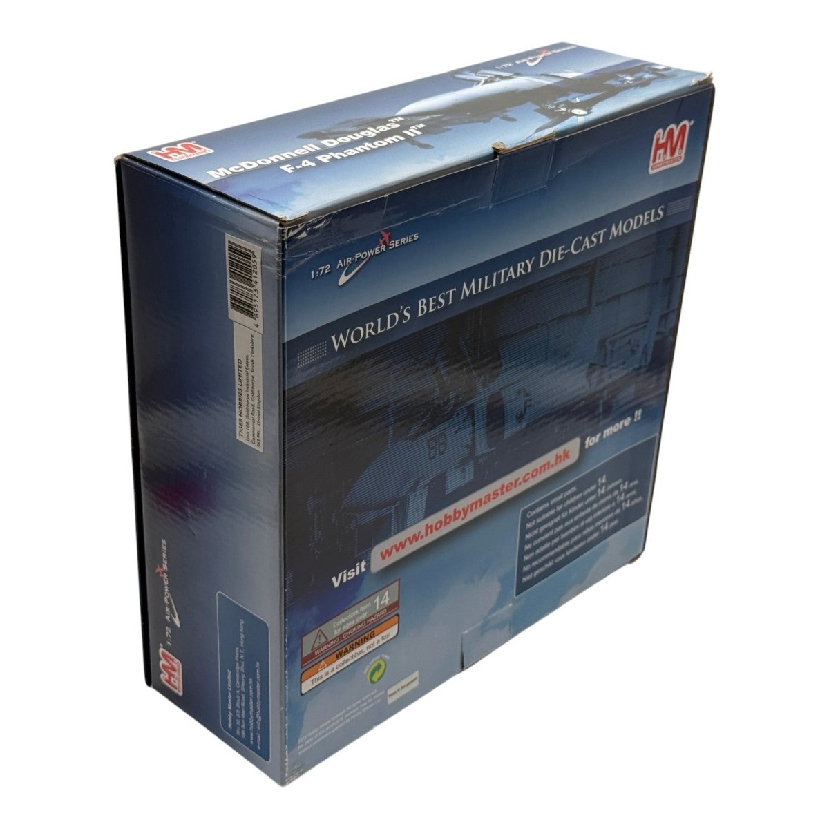 Hobby Master HA19015 1:72 F-4J Phantom 157299 VF-103 Sluggers USS Saratoga 1971 - Hobby Master