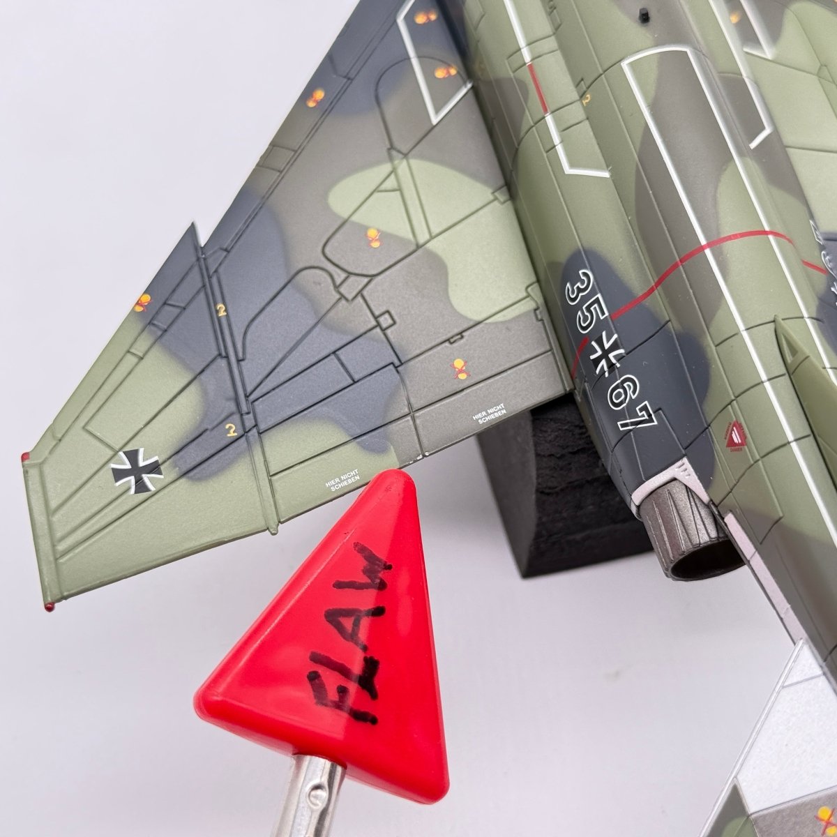 Hobby Master HA19050 1:72 McDonnell Douglas RF-4E Phantom II Luftwaffe AufklG 52 35+67 Leck AB Germany 1992 - Hobby Master