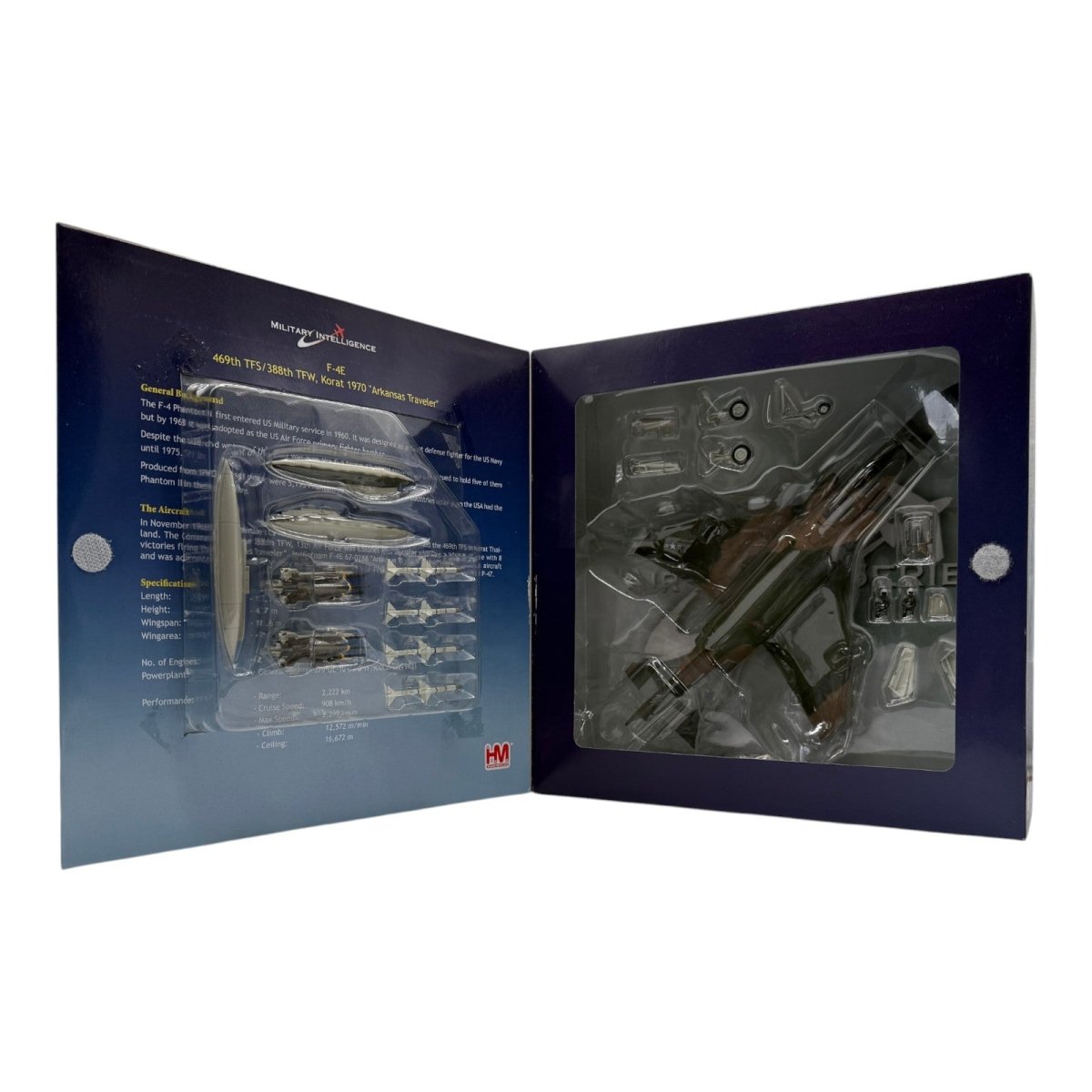 Hobby Master HA1907 1:72 F - 4E Phantom II Arkansas Traveler - Hobby Master