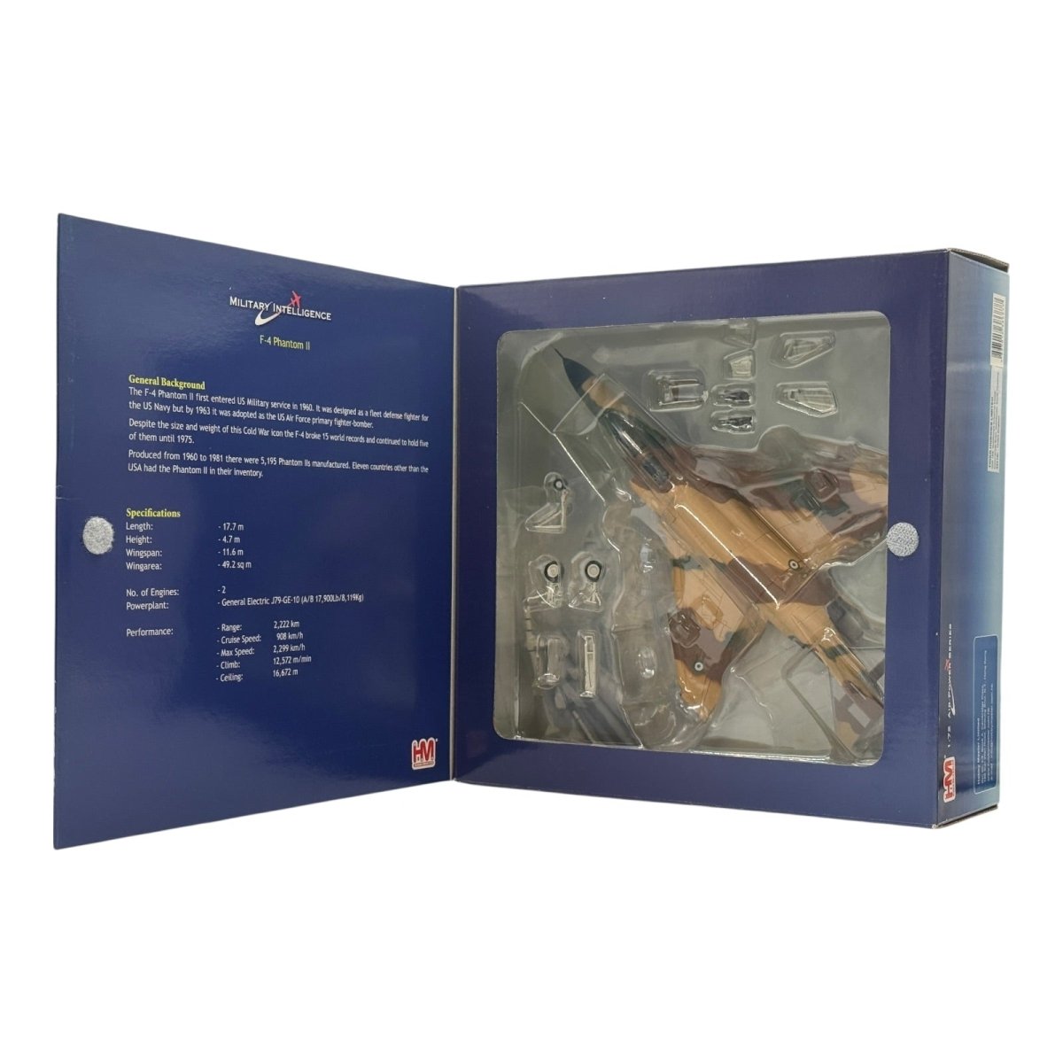 Hobby Master HA1925 1:72 F - 4E Phantom II 3 - 6684 32nd TFW IRIAF 1986 - Hobby Master