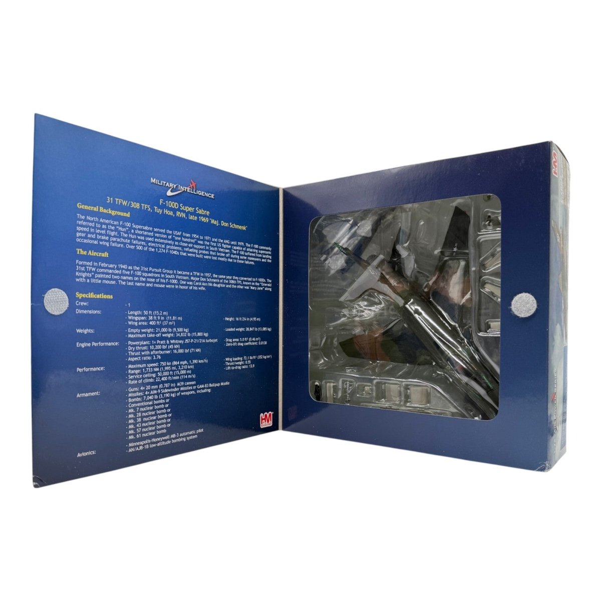 Hobby Master HA2102 1:72 F - 100D Super Sabre Tuy Hoa - Hobby Master