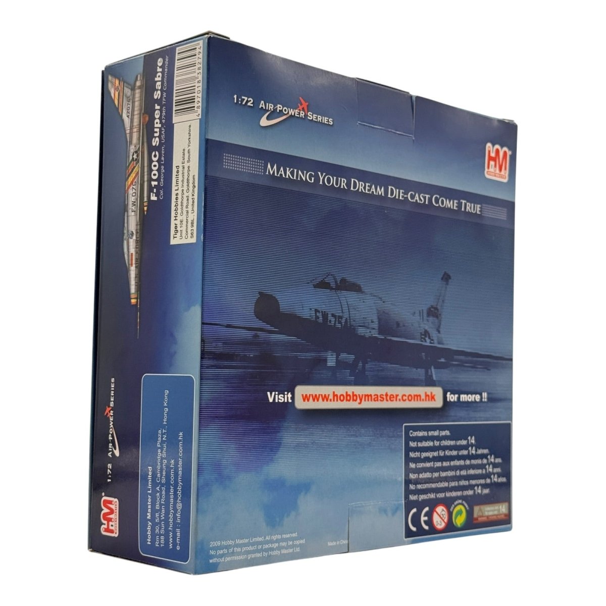 Hobby Master HA2105 1:72 F - 100C Super Sabre 54 - 2076 George Laven Jr - Hobby Master
