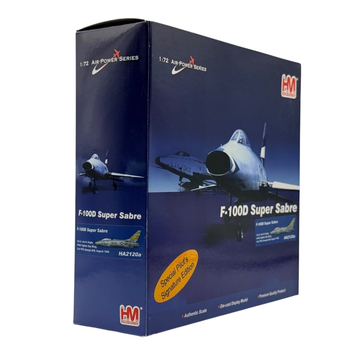 Hobby Master HA2120a 1:72 F - 100D Super Sabre, Joe Engle, 31st TFW, George AFB - Hobby Master
