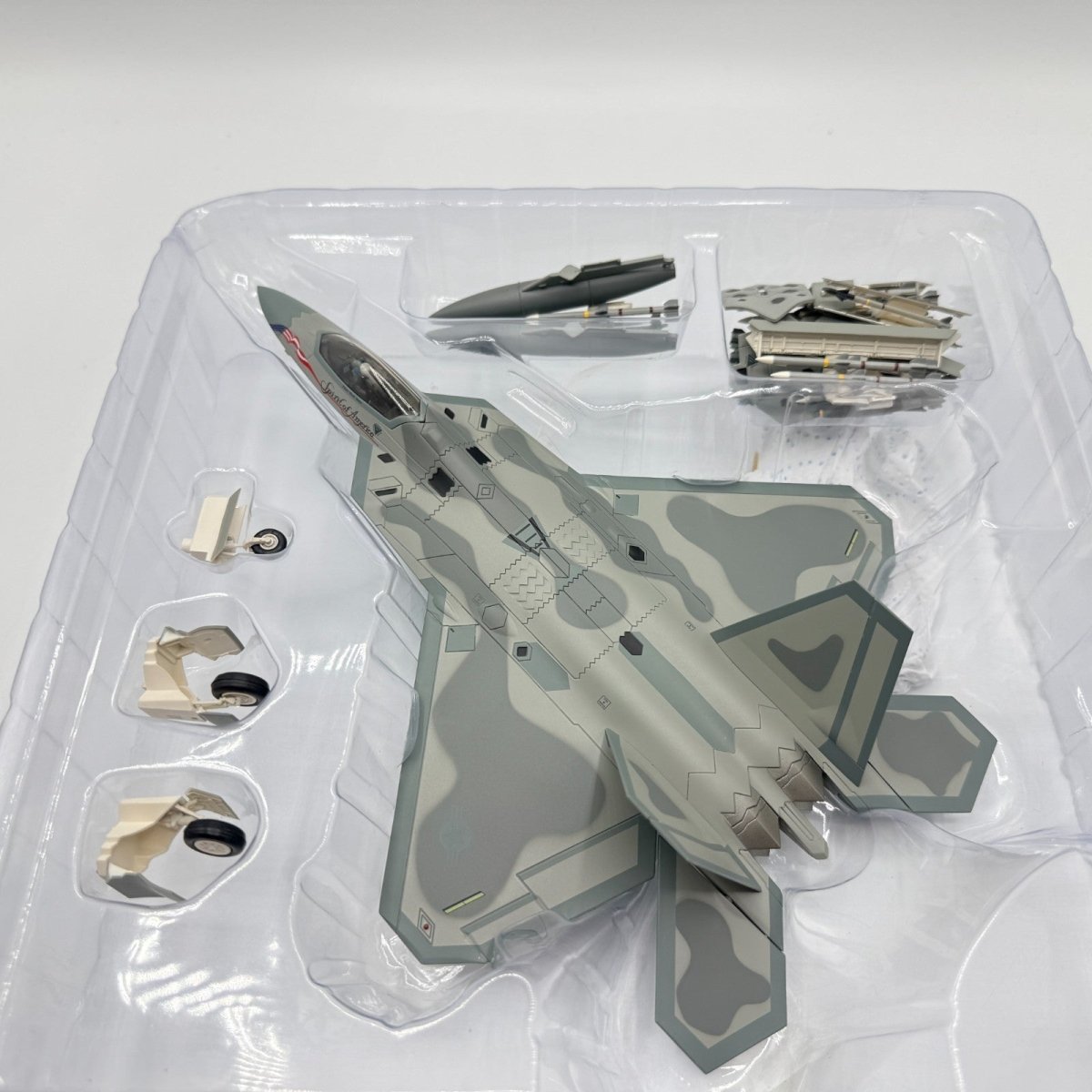 Hobby Master HA2811B 1:72 F - 22A Raptor 91 - 001 Spirit of America USAF Edwards AFB - Hobby Master