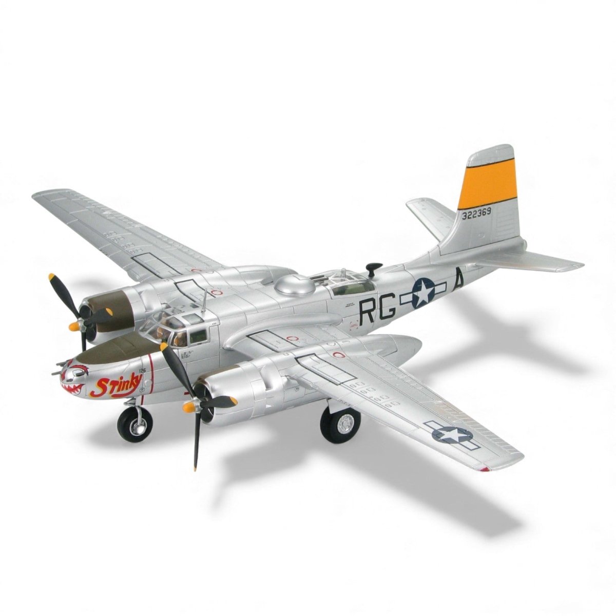 Hobby Master HA3201 1:72 A - 26B Invader "Stinky" 552nd BS 386th BG, France 1954 - Hobby Master