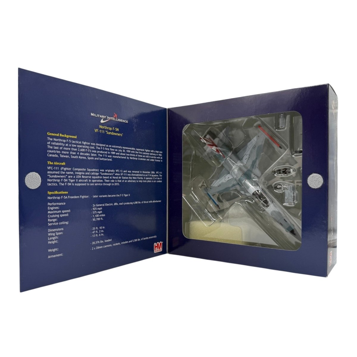 Hobby Master HA3301 1:72 Northrop F-5N Tiger II US Navy VFC-111 Sundowners NAS Key West - Hobby Master