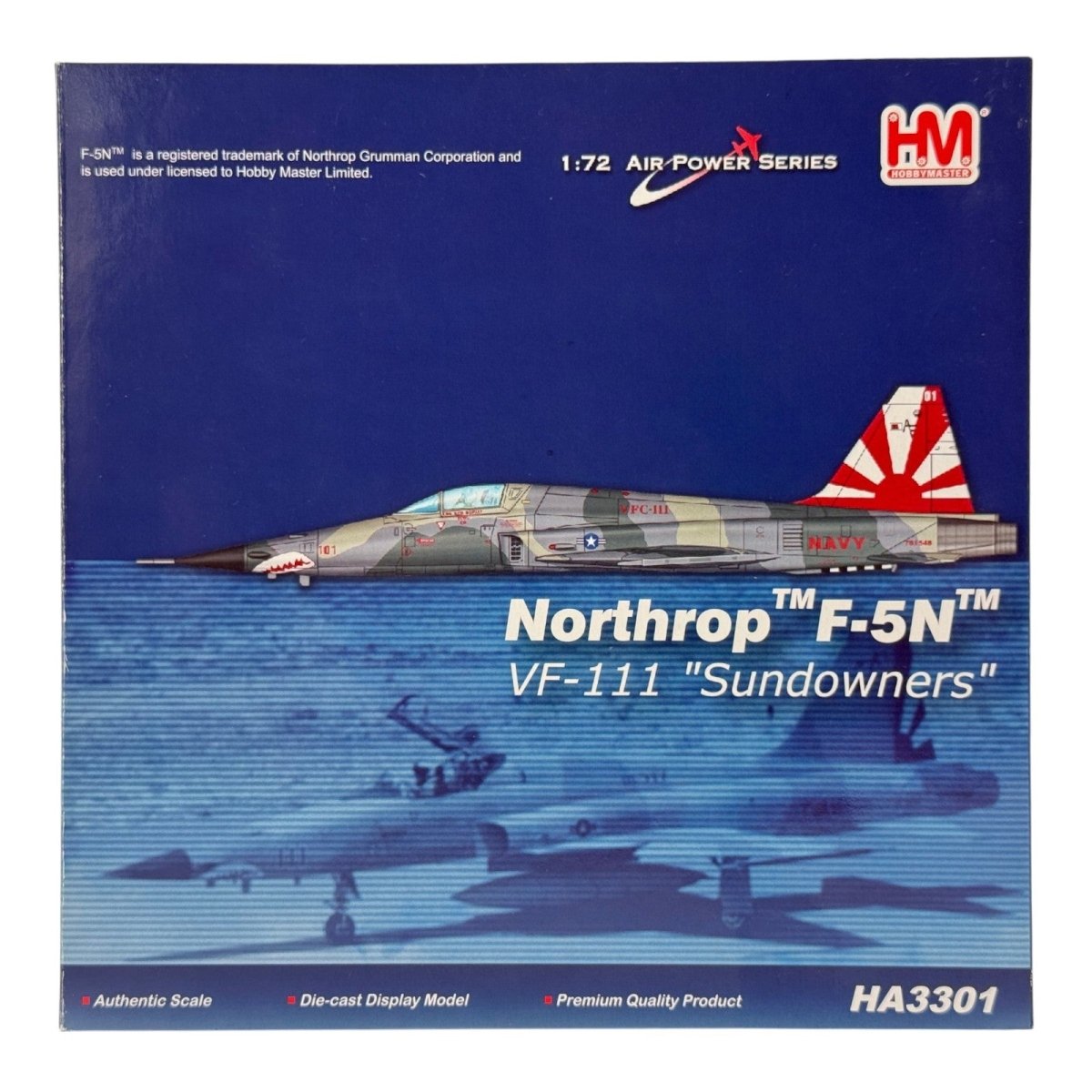 Hobby Master HA3301 1:72 Northrop F-5N Tiger II US Navy VFC-111 Sundowners NAS Key West - Hobby Master