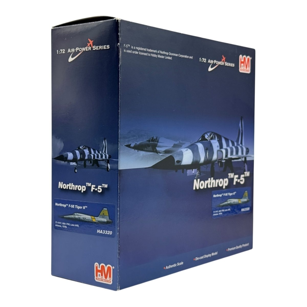 Hobby Master HA3320 1:72 F - 5E Tiger II, 71 - 1417, 58th TFW, Luke AFB Arizona - Hobby Master