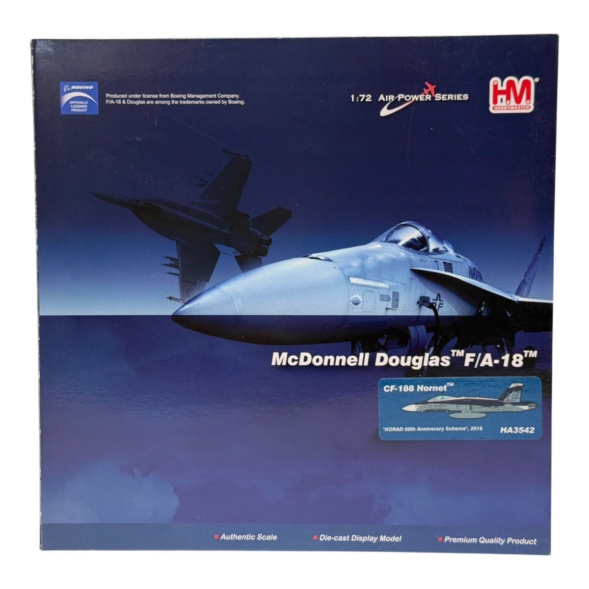 Hobby Master HA3542 1:72 CF-18 Hornet RCAF NORAD 60th Anniversary 2018 - Hobby Master