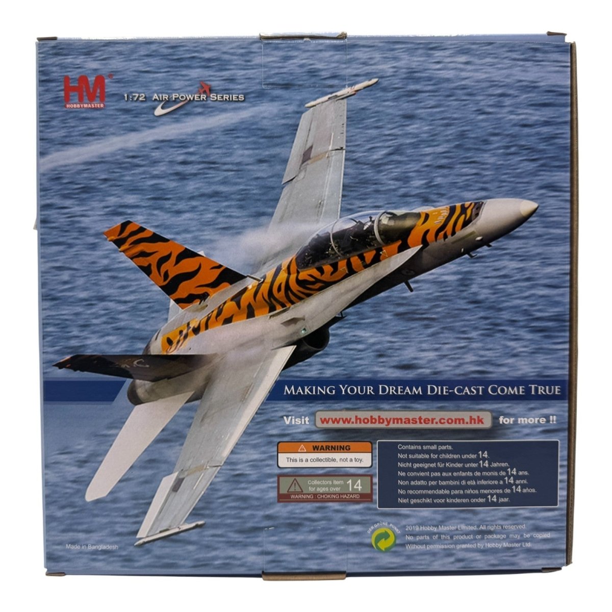 Hobby Master HA3545 1:72 F/A - 18B Hornet Classic 1985 - 2019 2 OCU RAAF Williamtown - Hobby Master