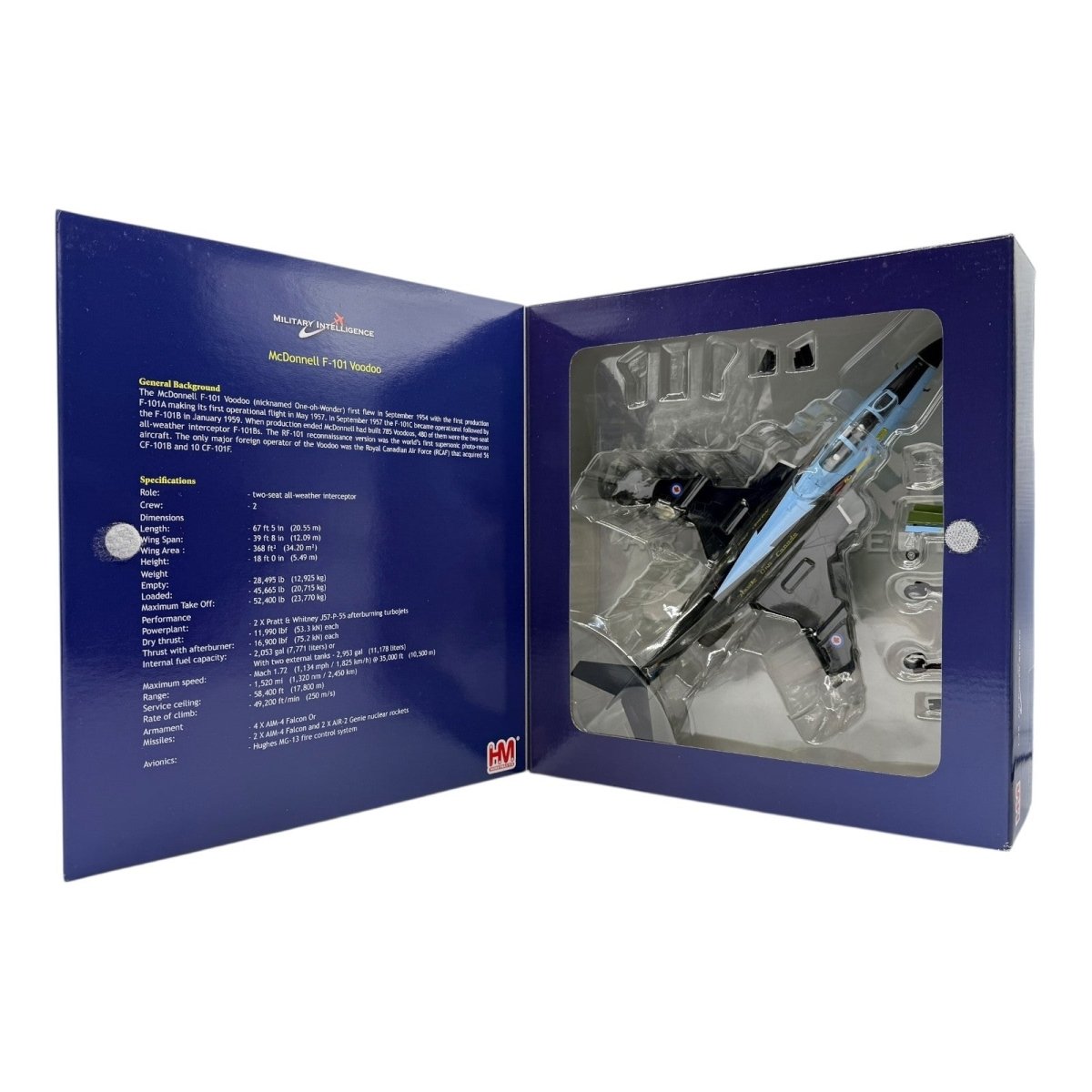 Hobby Master HA3704 1:72 CF - 101 Voodoo, 409 Sqn Hawk One Canada, CAF 1984 - Hobby Master