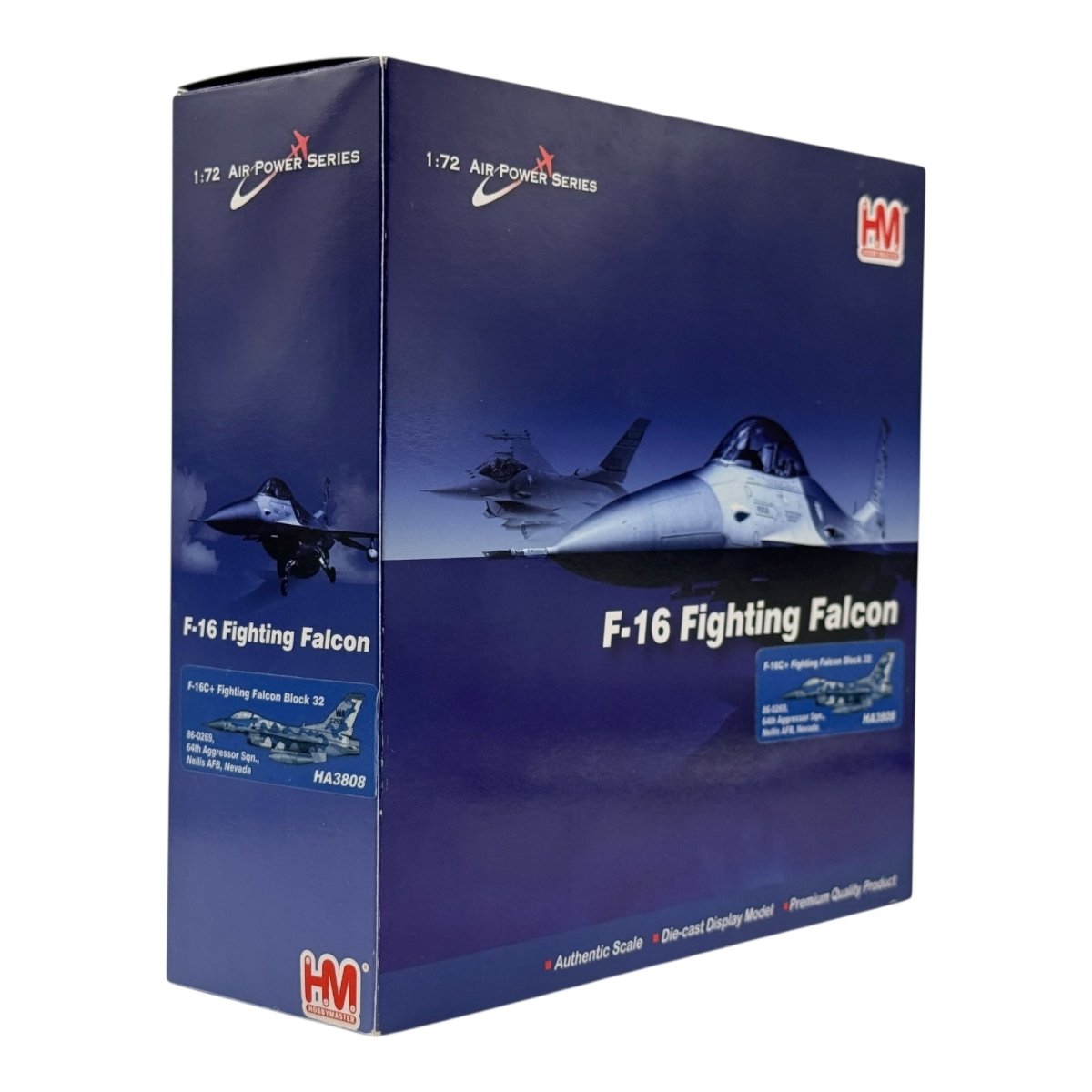 Hobby Master HA3808 1:72 F - 16C+ Block 32, 86 - 0269 WA, 64th Aggressor Nellis - Hobby Master