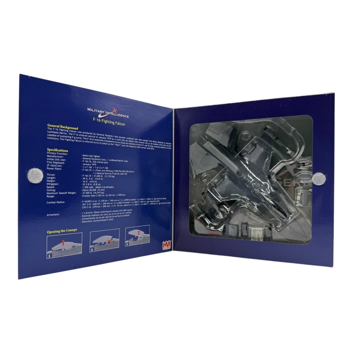 Hobby Master HA3811 1:72 F - 16C Fighting Falcon, 88 - 0471, Black Widows Iraq 2006 - Hobby Master