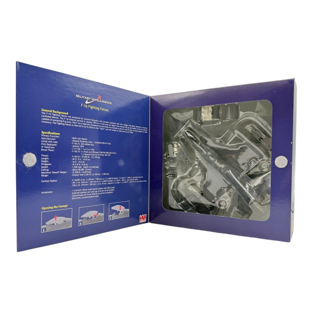 Hobby Master HA3824 1:72 F - 16CJ Falcon, 90 - 0825, 14th FS 35th FW, Misawa AB - Hobby Master